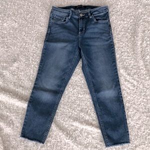 Prosperity raw hem jeans